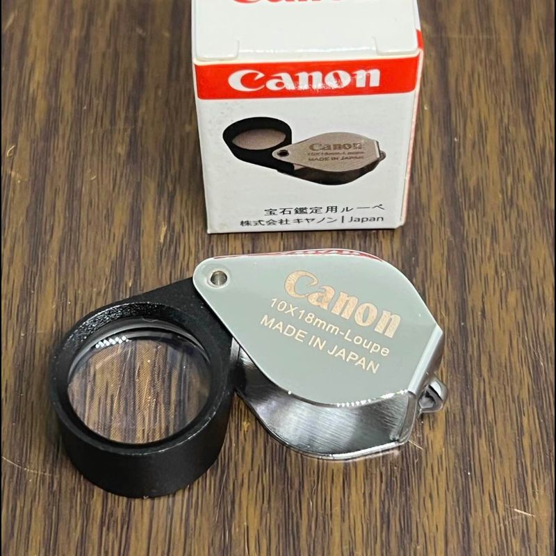 กล้องส่องพระ Canon 10x 18mm ส่องชัดแจ๋ว สำหรับเซียนพระ เลนส์2 ชั้น เคลือบมัลติโค็ต