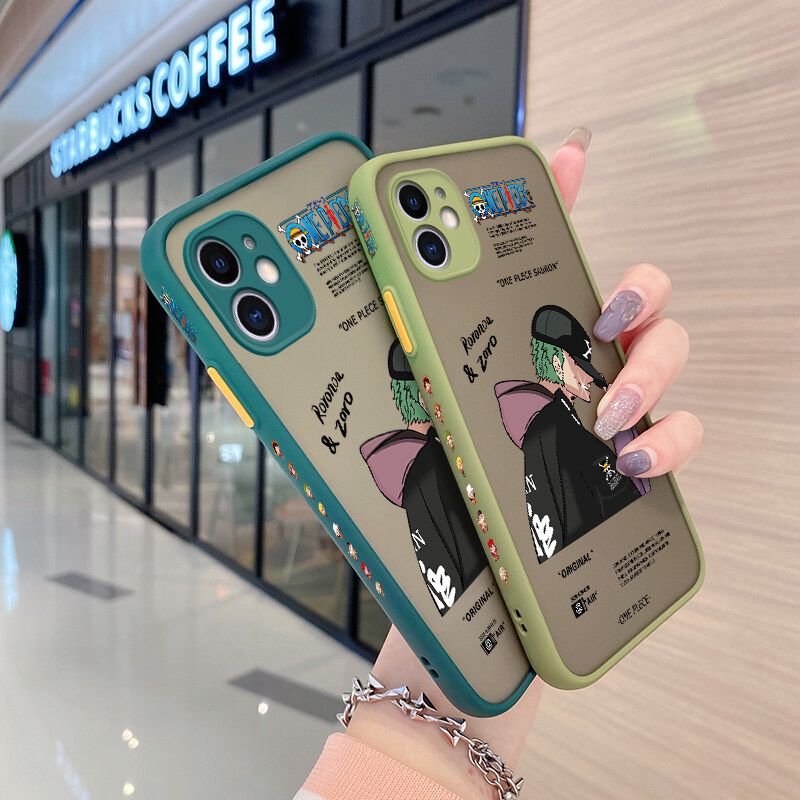 Yiเวปไซต์เคสสำหรับ iPhone X Xr Xs Maxเคสนิ่มแฟชั่นมีขอบด้านข้าง Zoro เคสซิลิโคนสี่เหลี่ยมแบบแข็งเคสดีไซน์แข็งเคสคลุมทั้งหมดเคสป้องกันกันกระแทก