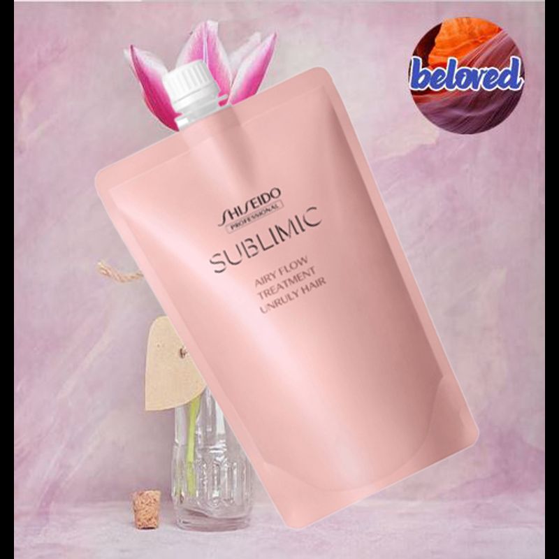 Shiseido Sublimic Airy Flow Shampoo/Treat/TreatThick/Mask/MaskThick/Refining Fluid/Sheer Oil ผลิตภัณฑ์ สำหรับผมชี้ฟู