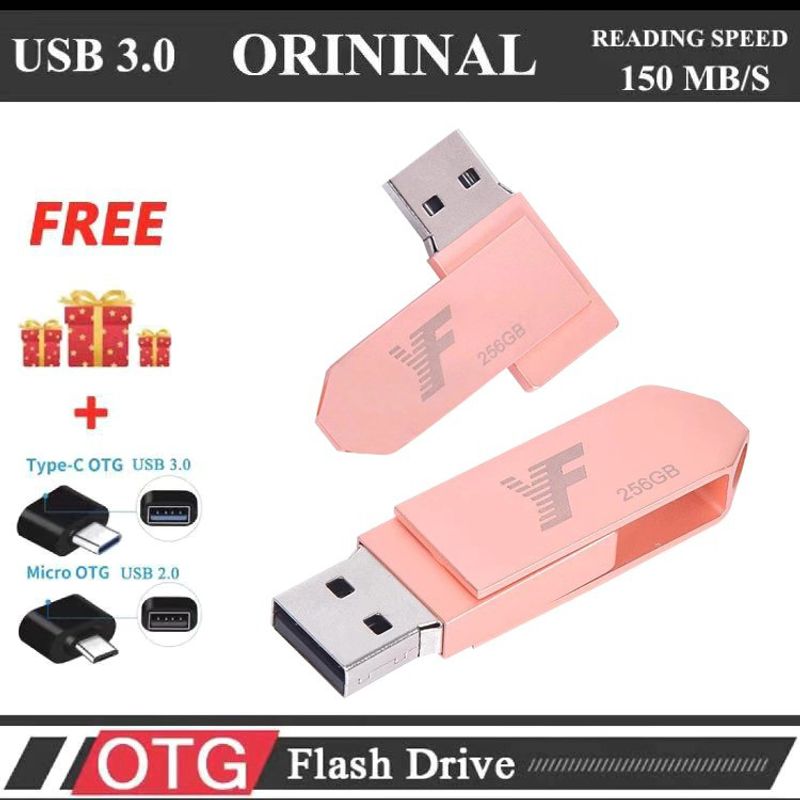 แฟลชไดร์ฟ แฟลชไดร์  Flash drive Flashdrive 8GB16GB32GB64GB128GB256GB ดิสก์U อุปกรณ์จัดเก็บข้อมูล ของแท้ความเร็วสูงUSB3.0