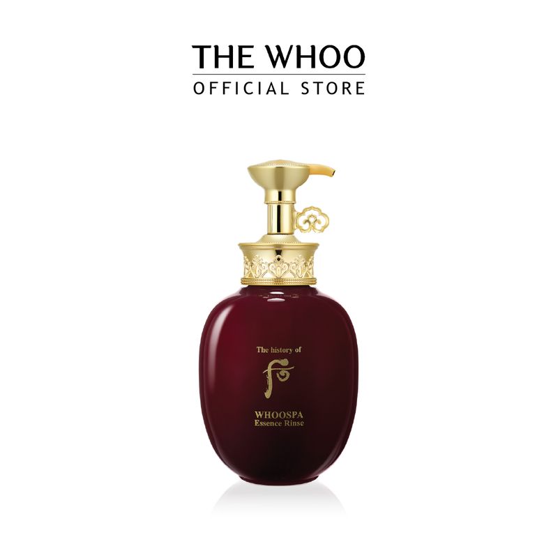 THE WHOO WHOOSPA ESSENCE RINSE 350ml เอสเซ้นส์บำรุงผมแบบล้างออก เพื่อผมเงางาม