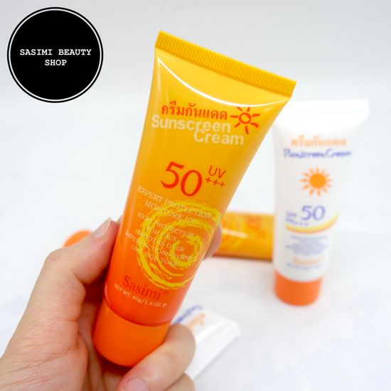 (ขายส่ง) SASIMI Sunscreen Cream ครีมกันแดด SPF50PA+++