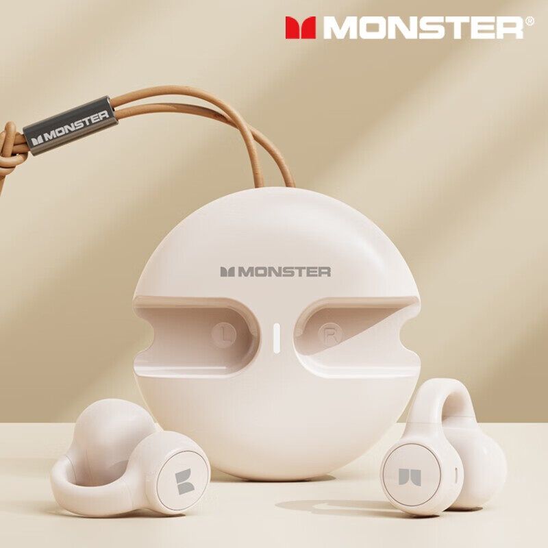 Monster XKT21 Bluetooth wireless headset หูฟังไร้สายบลูทูธ5.3 ชุดหูฟัแบบหนีบหู หูฟังกีฬา หูฟังฟังเพลง หูฟังรับสาย หูฟังการเสียงในระดับไฮไฟ