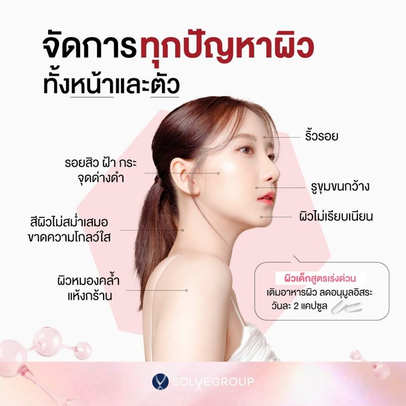 SKN Plus Pine Bark 10X Skin Booster วิตามินกู้ผิวพังกันผิวแก่