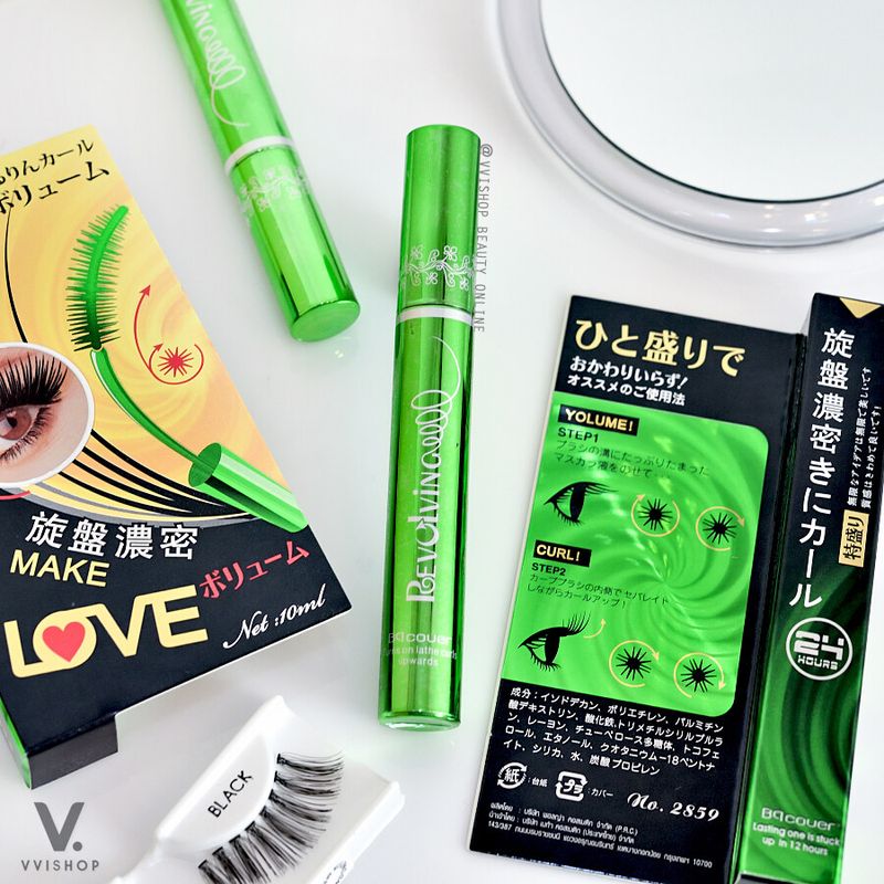 BQ COVER MASCARA บีคิว คอฟเวอร์ มาสคาร่า มีแบบรุ่น หัวเดียว และ 2 หัว  แท้ ฉลากไทย อย. รับตรงบริษัท