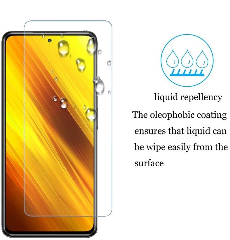 ฟิล์มป้องกันจอ สำหรับ Xiaomi Mi Poco F5 F6 C65 X6 X5 X4 X3 NFC M6 M5 M5s M4 M3 F3 F4 GT F2 Pro C40 Pocophone F1 5G Tempered Glass Screen Protector