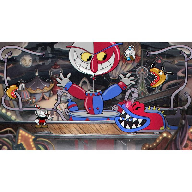 Cuphead (Cuphead) -Switch [Benefits] ชุดสติกเกอร์ สไตล์เรโทร, โค้ด Dl ("The Delicious Last Course" ซาวด์แทร็กดั้งเดิม) รวมเสื้อแจ็กเก็ตดีลักซ์ ย้อนกลับได้ [เล่นภาษาอังกฤษได้] 【ส่งตรงจากญี่ปุ่น】 (ผลิตในญี่ปุ่น)
