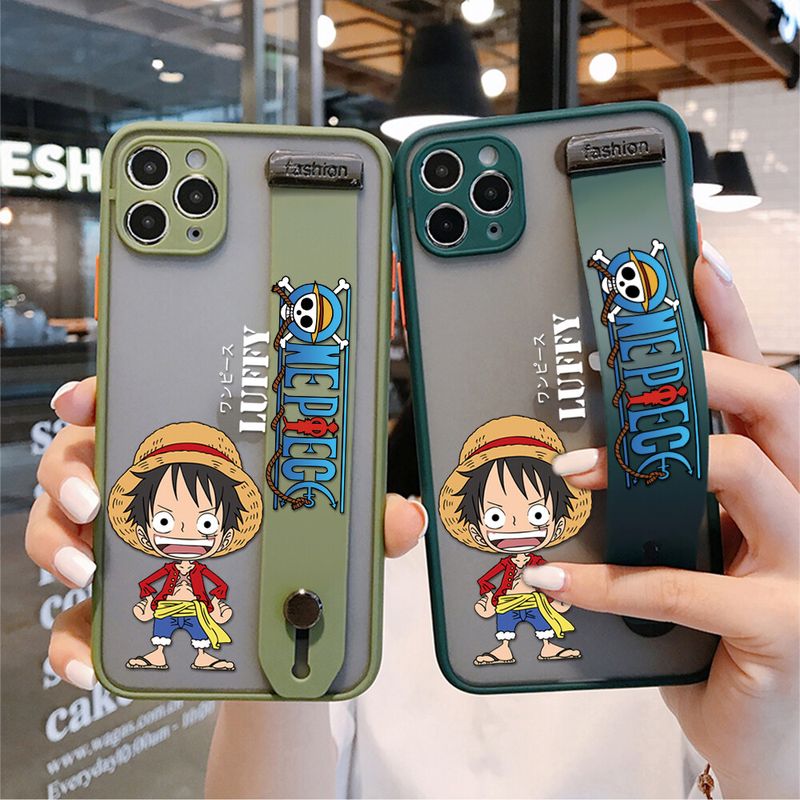 Hontinga เคสสำหรับ OPPO A5s A7 A12 A38 A18เคสแข็งลายการ์ตูนฟรอสต์กันกระแทกเคสโทรศัพท์อนิเมะลูฟี่ใสคลุมเต็มฝาหลังเคสตัวปกป้องกล้องถ่ายรูปเลนส์เคสแข็งสำหรับเด็กหญิงเด็กชาย