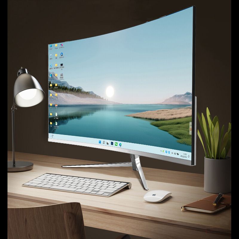 อมพิวเตอร์เกม คอมครบชุดถูกๆ ออล-อิน-วัน PC 24นิ้ว ค คอมพิวเตอร์ แบบจอโค้ง แรม ASUS OEM All in one Computer 27 inch Curved screen core i7 RAM 16GB SSD 512GB รับประกัน2ปี