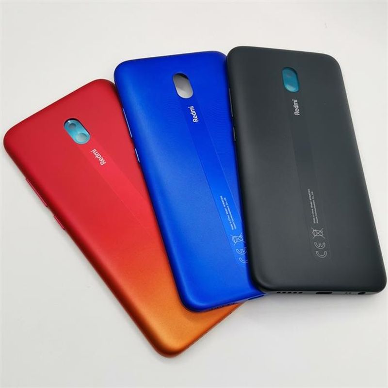 Redmi Redmi 8A ฝาครอบแบตเตอรี่ด้านหลัง เคสประตูด้านหลัง เปลี่ยนได้ พร้อมปุ่มด้านข้างโทรศัพท์ ด้านหลัง