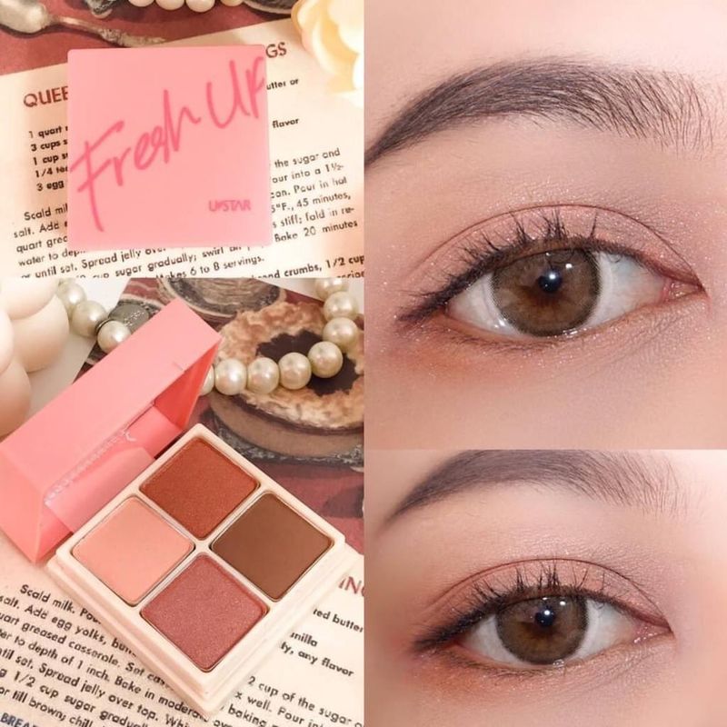 USTAR FRESH UP EYE BLUSHER PALETTE