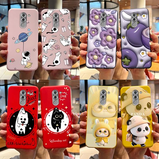 เคส L24 L22 BLN-L21 L23 BLL-L22สำหรับ Huawei Honor 6X/GR5 2017เคสโทรศัพท์ลวดลายแพนด้าที่น่ารัก TPU ซิลิโคนนิ่ม