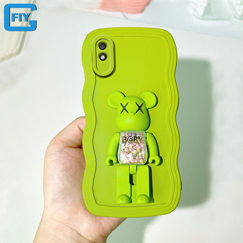 เคสยอดนิยมสำหรับ Xiaomi Redmi 9A /Xiaomi Poco F3 / Xiaomi Redmi Note 10 5G / Xiaomi Redmi Note 8 Pro / Xiaomi Redmi Note 9 Pro เคสโทรศัพท์ลายการ์ตูนหมีเศร้า