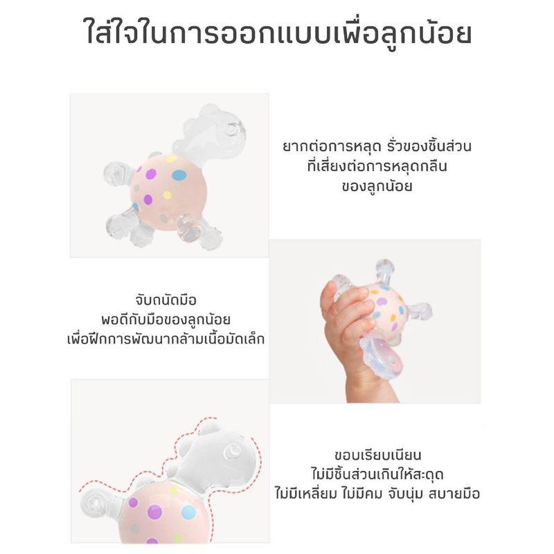 ซิลิโคนนวดเหงือก Little Horse Teether / Little Pony Teether น้องม้านวดเหงือกน่ารักๆ ยางกัดซิลิโคนมีเสียงกุ๊งกิ้ง แรกเกิดใช้ได้