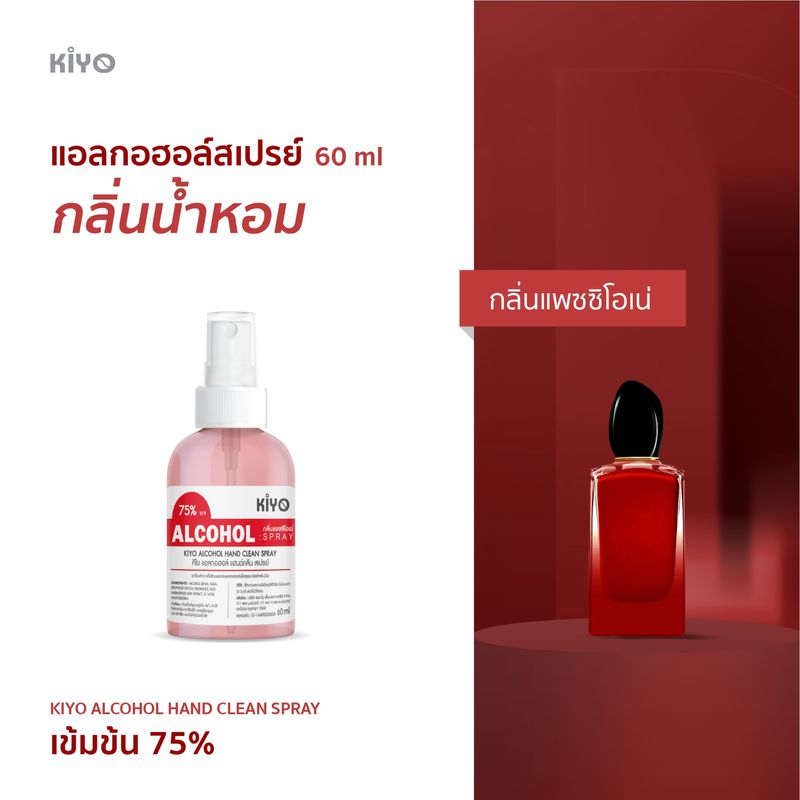 สเปรย์แอลกอฮอล์ กลิ่นน้ำหอมแบรนด์ดัง เหมือนฉีดน้ำหอม Alcohol 75% ราคาถูกมาก พร้อมส่ง (ขนาดพกพา)