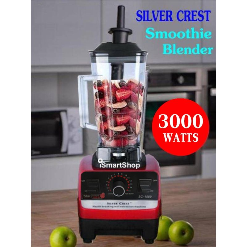 เครื่องปั่นน้ำผลไม้ SILVER CRSET รุ่น SC-7005/KJ-1500 ความจุ 2ลิตร เครื่องปั่น Smoothie เครื่องปั่นกำลังสูง (คละสี)