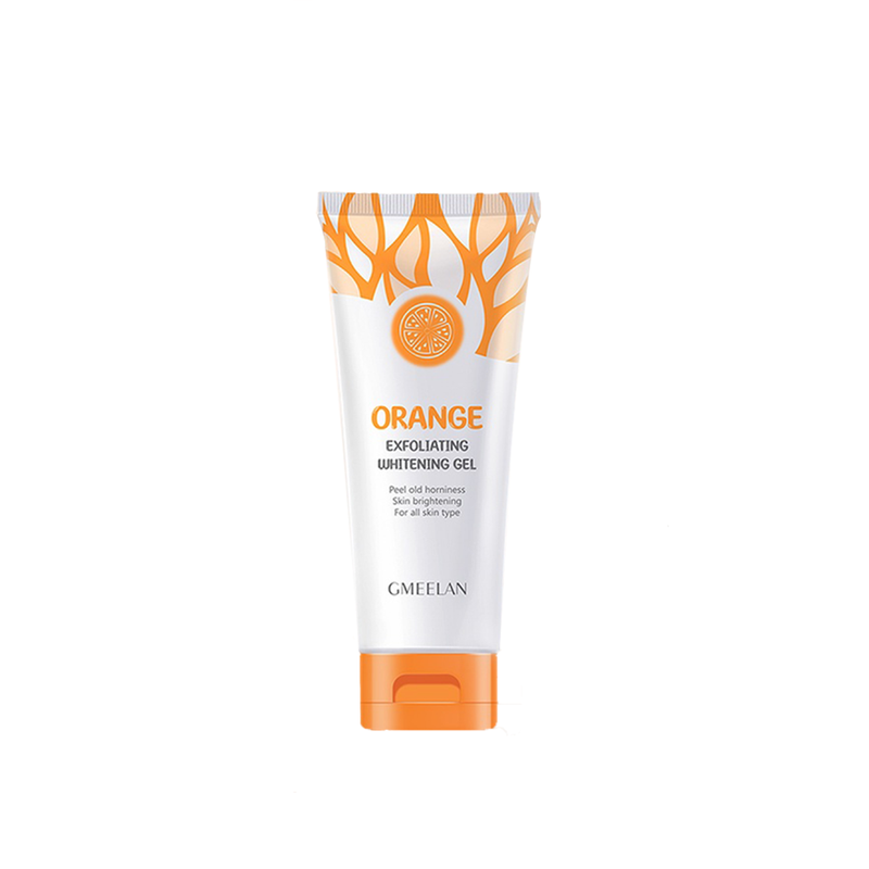 GMEELAN ไวท์เทนนิ่ง Orange Exfoliating Whitening Gel 50g ขจัดผิวที่ตายแล้ว ผิวกระจ่างใส ลบสิวหัวดำและสิว