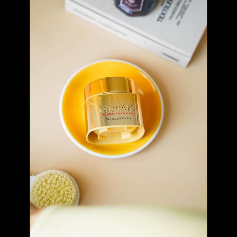 Shiseido Tsubaki Premium Repair Mask ขนาด 180g. ทรีทเมนต์บำรุงเส้นผม ตัวดัง กระปุกสีทอง