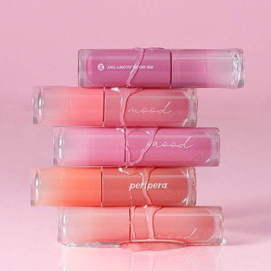 [CLEARANCE] EXP 06/2024 INK MOOD GLOWY TINT ลิปทิ้น เพอริเพอร่า