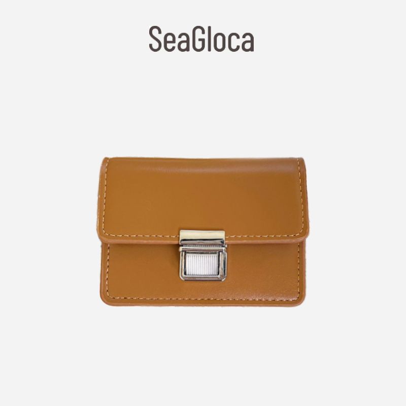 Seagloca กระเป๋าใส่เหรียญ ขนาดเล็ก สไตล์เกาหลี No.1605