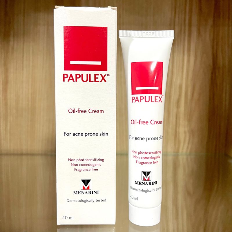 Papulex Oil Free Cream 40ml ครีมบำรุงผิวหน้า