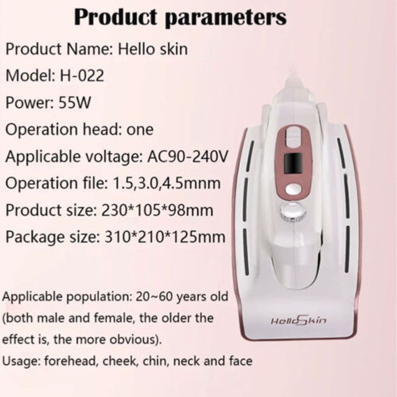 【พร้อมส่ง】 เครื่องมินิ hifu MINI HIFU Multifunctional Skin Care Ultrasonic Facial Beauty Machine