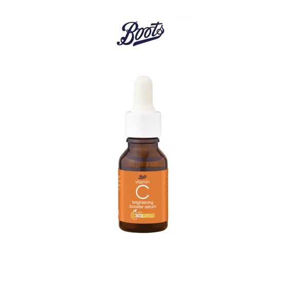 Boots Vitamin C Brightening Booster Serum 15ML บู๊ทส์ วิตามิน ซี ไบรท์เทนนิ่ง บูสเตอร์ ซีรั่ม 15 มล.