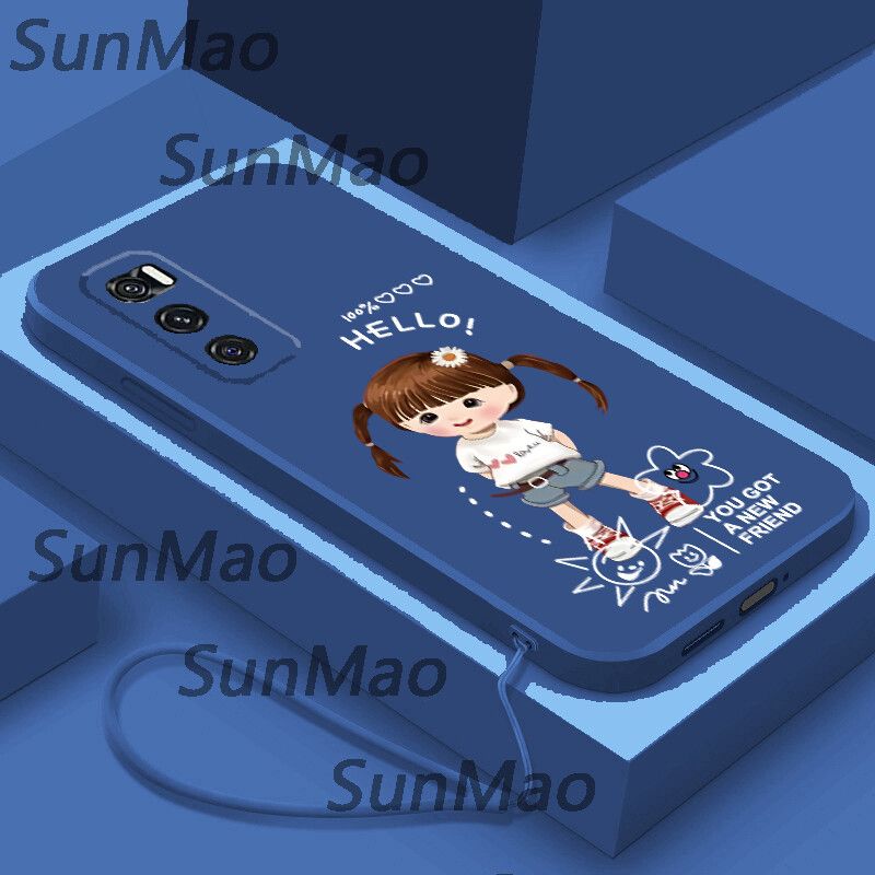 เคสป้องกันกล้อง Vivo V20เคสโทรศัพท์ SE เคสนิ่ม TPU ผู้หญิง