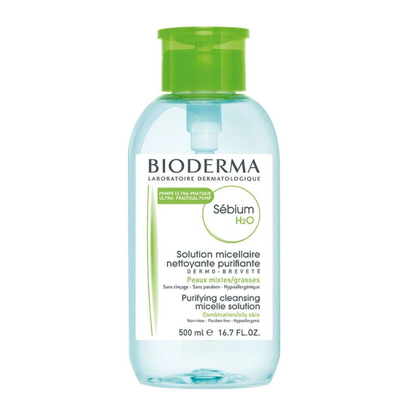 Bioderma Sensibio H2O 500 ml เช็ดเครื่องสำอาง ผิวแพ้ง่ายและทุกสภาพผิว