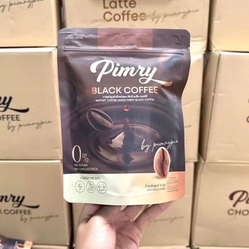 กาแฟดำ / โกโก้ / ลาเต้ พิมรี่พาย ☕ แท้100% พิมรี่คอฟฟี่ 🍫☕ Pimry Coffee ตัวช่วย อิ่มนาน ลดหิว เร่งการเผาผลาญ 🔥พร้อมส่ง🔥