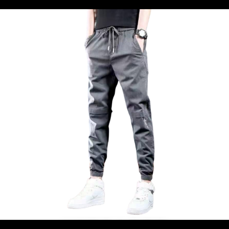 【GoMo Mens】2022 pants neW กางเกงขายาวผู้ชายฤดูร้อนลำลองหลวมพลัสไซส์กางเกง