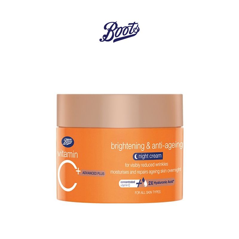 Boots Vitamin C Advanced Plus Brightening & Anti-Ageing Night Cream