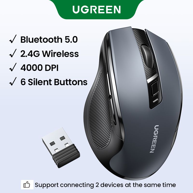 UGREEN:90855,2.4G（Red）