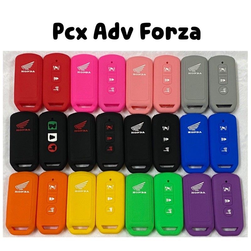 ซิลิโคนรีโมท Pcx150 ปี2016-2020 /Adv150 / Forza300 Forza350 เคสกุญแจรีโมท ซิลิโคนหุ้มรีโมท