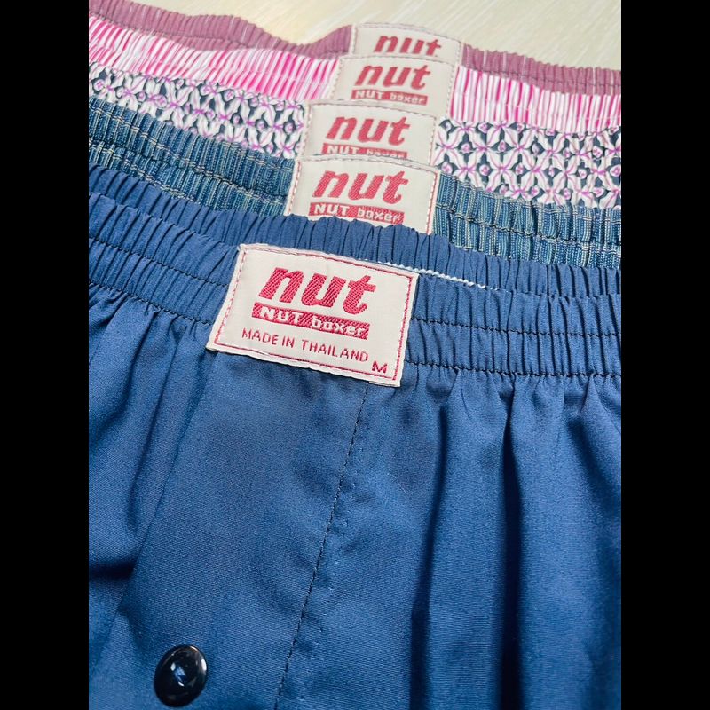 บ๊อกเซอร์เกาหลี - Size M (แบรนด์ Nut)(เอว 24-34 นิ้ว)