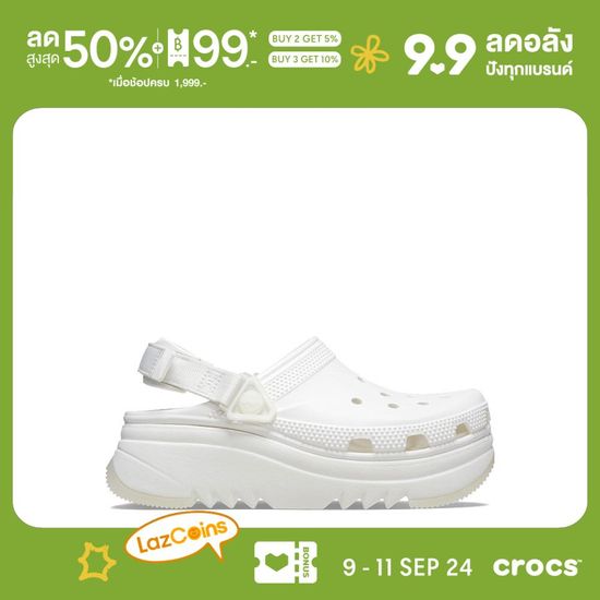 CROCS รองเท้าลำลองผู้ใหญ่ HIKER XSCAPE CLOG รุ่น 208365100 - WHITE