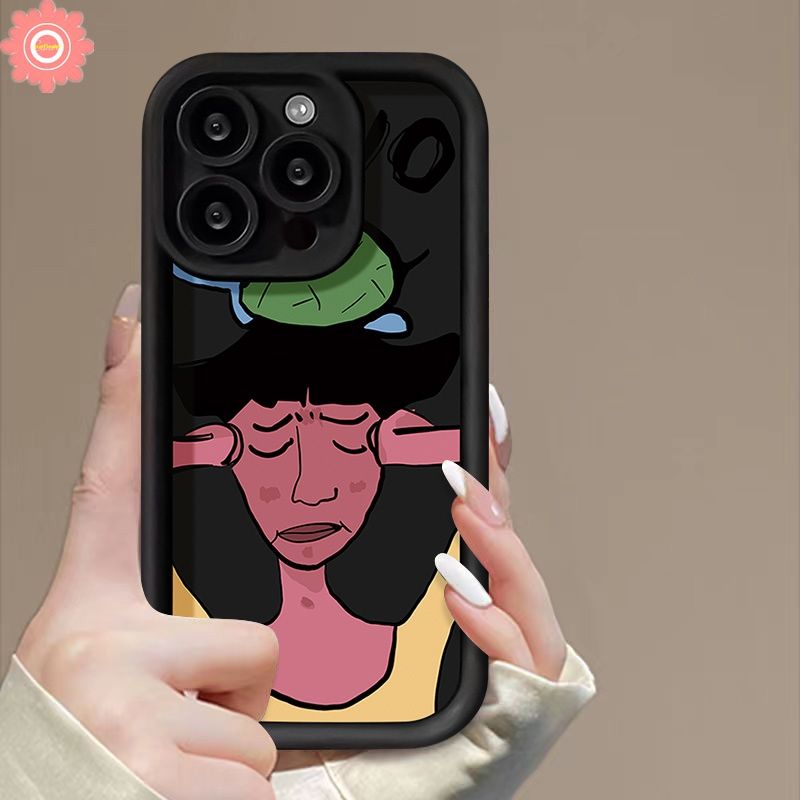 เคสโทรศัพท์มือถือแบบนิ่ม กันกระแทก ลายการ์ตูนตลก สร้างสรรค์ สําหรับ Realme C67 C55 C53 C21 C15 C33 C20 C12 C30 C21Y C25 C35 C25Y 6i 5i 7i 5s 5 C51 C11 C17 C20A C31 Narzo N53 50A 20