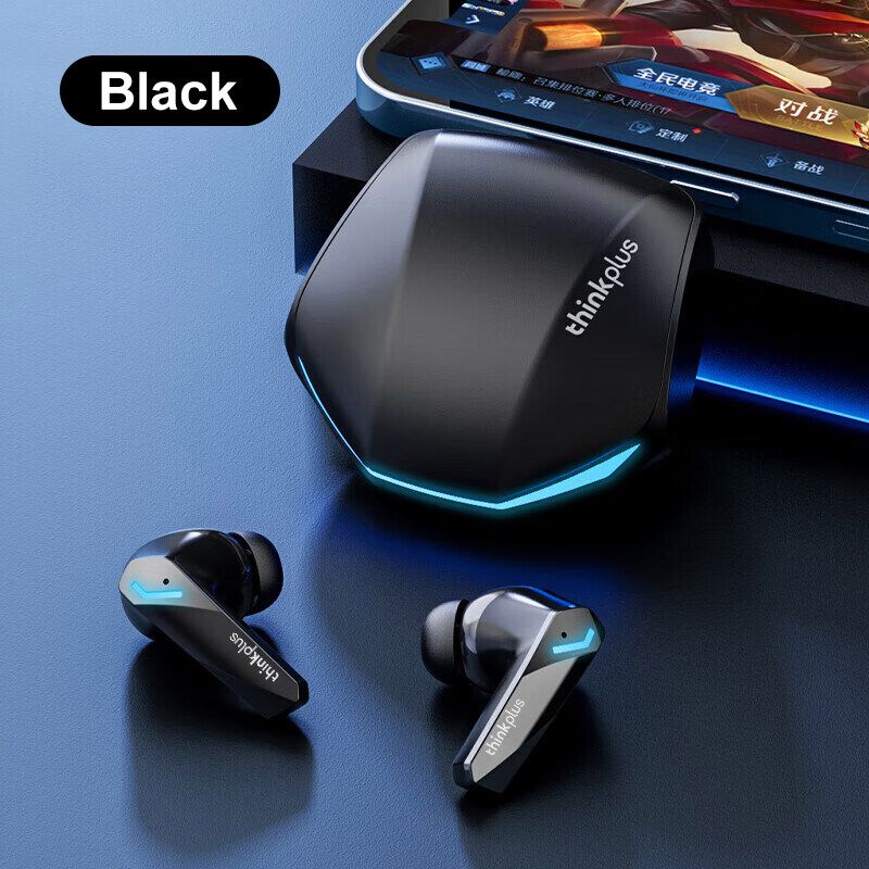 Lenovo GM2 Pro หูฟังเกมมิ่ง Low latency TWS หูฟังบลูทูธ bluetooth 5.3 Gaming EarphonesWith LED Lights