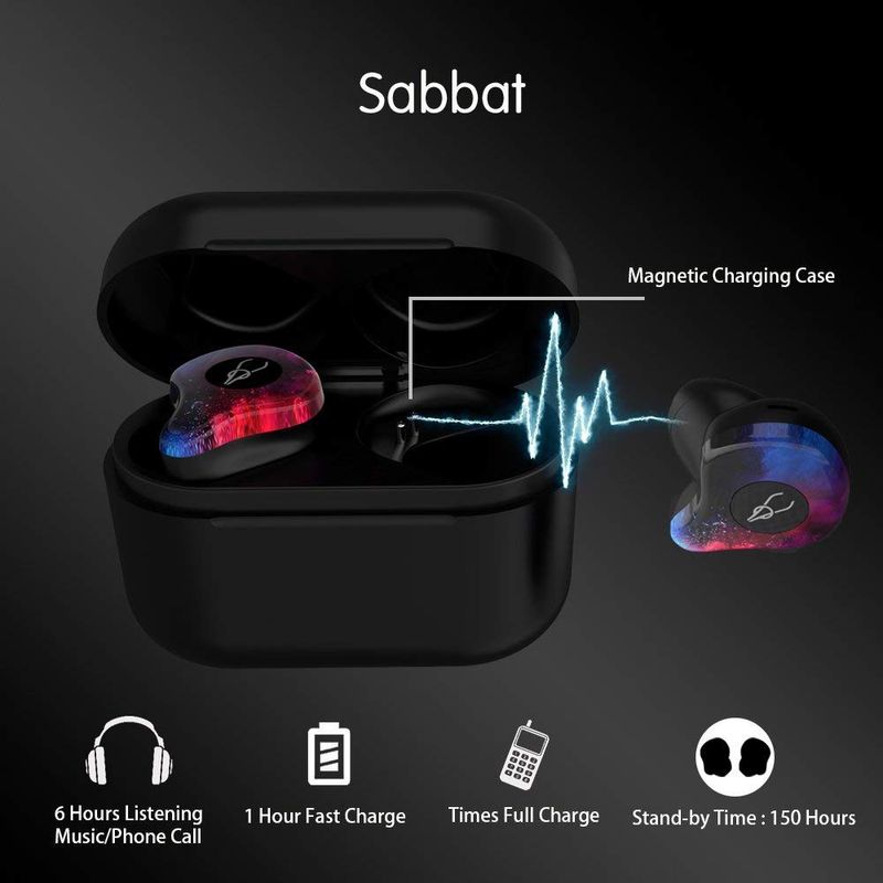 [ 7.7 เหลือ 1,009 บ.✅] Sabbat X12 Pro หูฟังไร้สาย IPX5 Bluetooth 5.0 หูฟังบลูทูธ TWS Earbud หูฟัง True Wireless