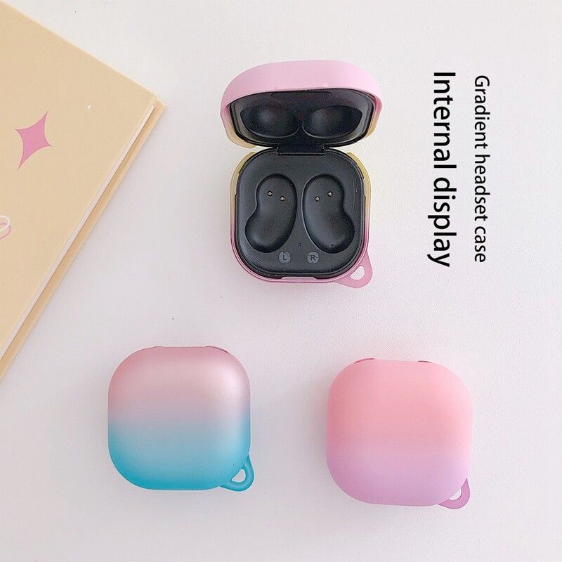 Gradient Case For Samsung Galaxy Buds 2/pro/live/FE Pc Case Earphone Hard Shockproof Protective Cover For Galaxy Buds 2/pro