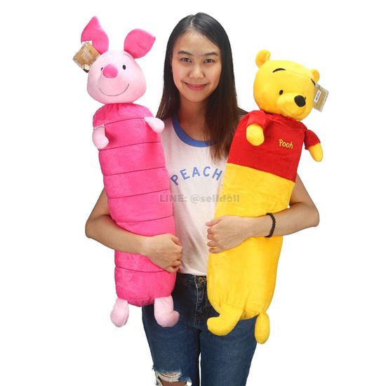 หมอนข้าง หมีพูห์ (ขนาด 30 นิ้ว) ลิขสิทธิ์แท้ / หมอนตุ๊กตา Pooh หมีพู Piglet พิกเล็ต Eeyore อียอร์ Tigger ทิกเกอร์