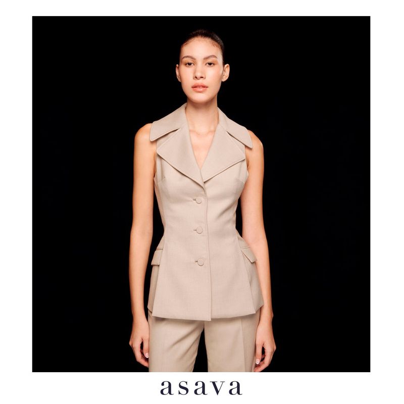 asava Danica Sleeveless Jacket