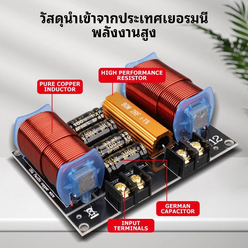 GTSVSOMA™ แท้ เน็ตเวิร์คเบส DJ10 500W 12 นิ้ว networkเสียงเบส ตัวบูสเสียง diy Subwoofer Network เน็ตเวิร์คเบส1000W แอมขับเบส 18 นิ้ว SUB ลำโพง cossover network เสียงเบส