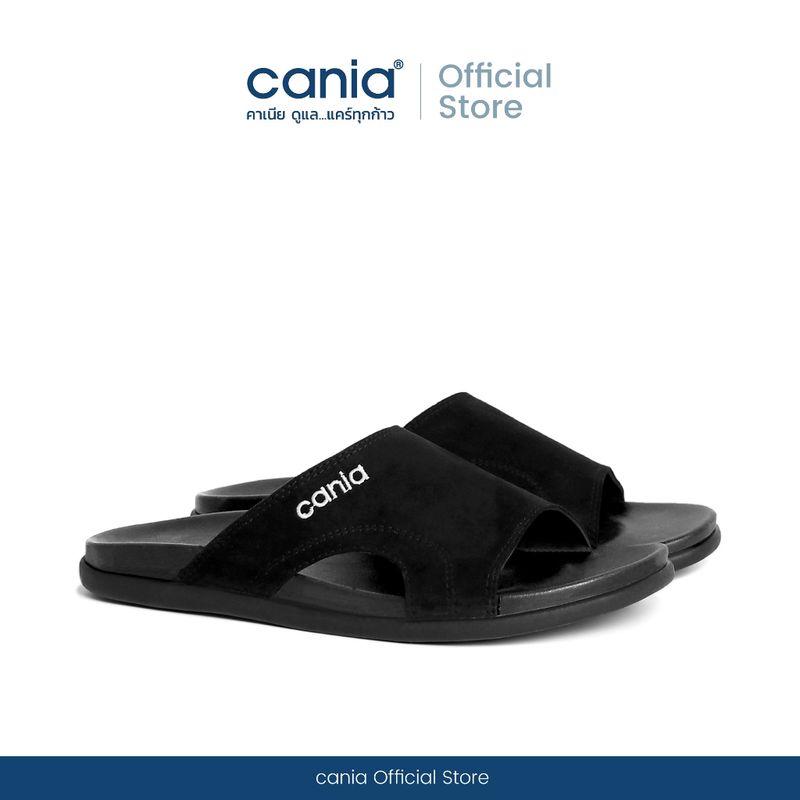 cania คาเนีย รองเท้าแตะ สวม ผู้ชาย CM12112 Size 40-46