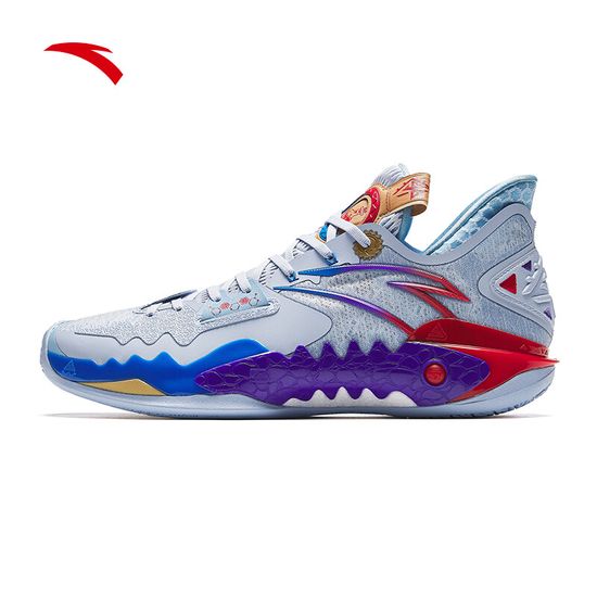 [ANTA X Kyrie irving]shock wave 5 รองเท้าบาสเก็ตบอลชาย กันลื่นทนต่อการสึกหรอ รองเท้ากีฬาผู้ชาย  812331106 Official Store