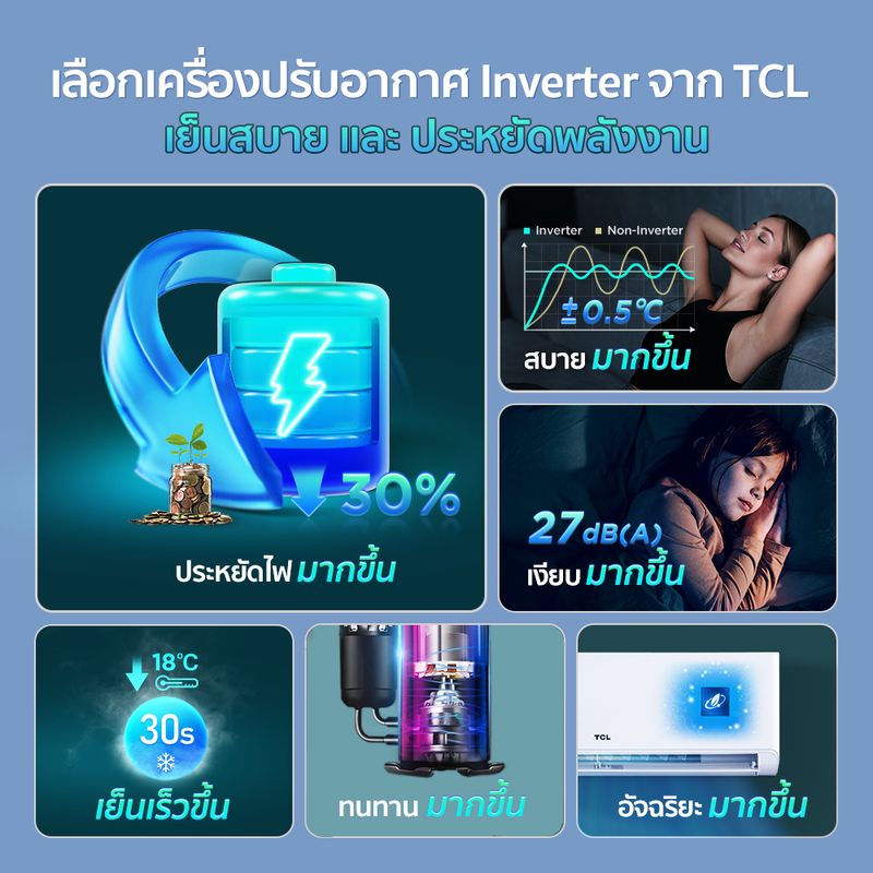 TCL:TAC-XAL09CH_non-install,ไม่,Free Shipping