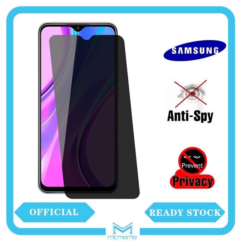 Samsung Galaxy A25 A55 A35 A15 A05 A05s A24 A14 A34 A54 A04s A04 A04e A01 A03 A53 A52s A13 A23 A73 A33 A02 a02s A03s A10s A20 A50 A50s A30s A70 A70s A20s A21s A31 A11 A51 A7 1 A12 A22 A32 A32 A42 A52 A72 9H กระจกนิรภัยความเป็นส่วนตัว ป้องกันหน้าจอสอดแนม