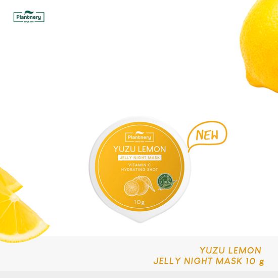 Plantnery Yuzu Lemon Jelly Night Mask 10 g