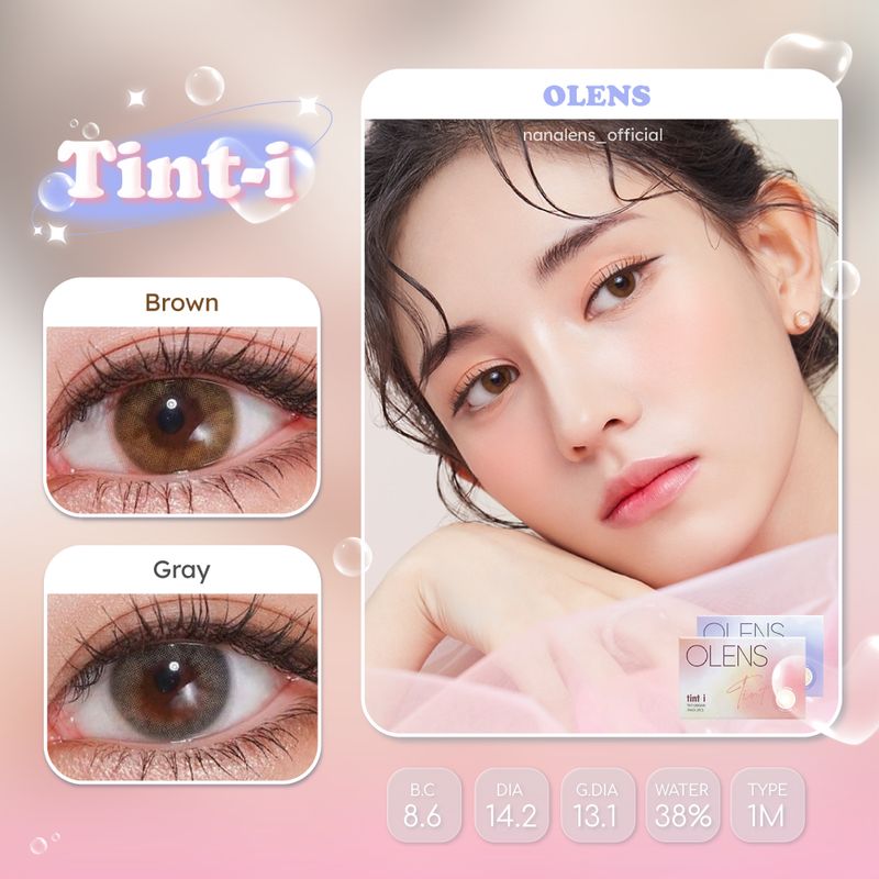 Olens รุ่น Tint-i คอนแทคเลนส์รายเดือน