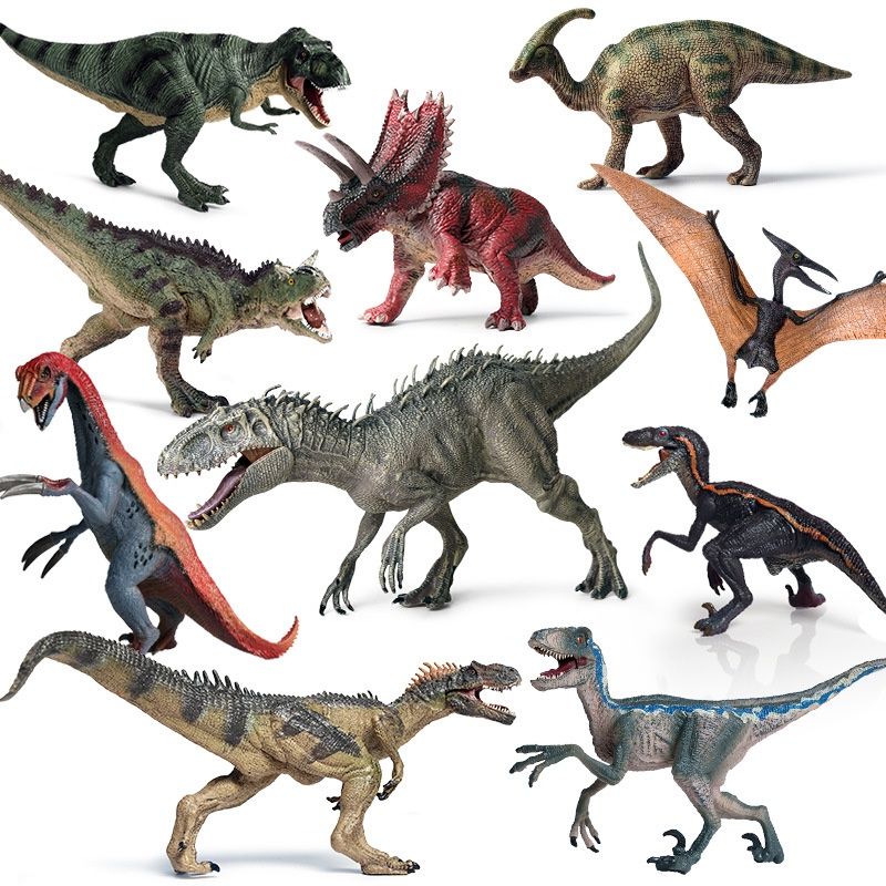 โมเดลฟิกเกอร์ PVC รูปไดโนเสาร์ Jurassic Indominus Rex Pterosaur Mosasaur Stegosaurus ของเล่นสําหรับเด็ก